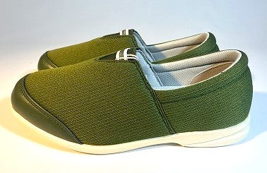室外履きシューズ「たんぽぽ日和」グリーンM(22~22.5㎝)