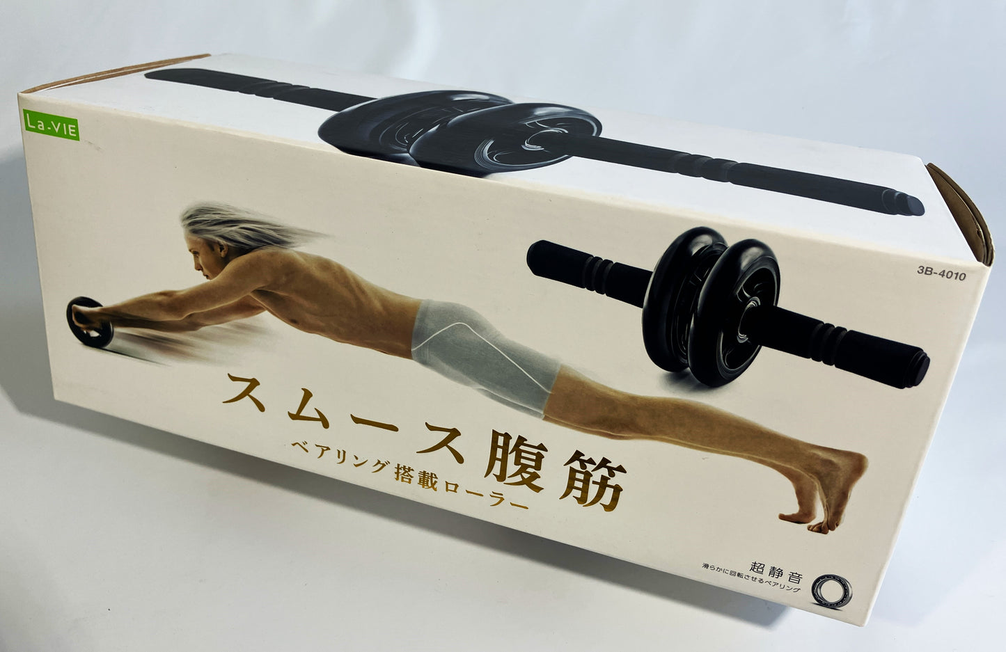 La-VIE ベアリング腹筋ローラー 3B‐4010