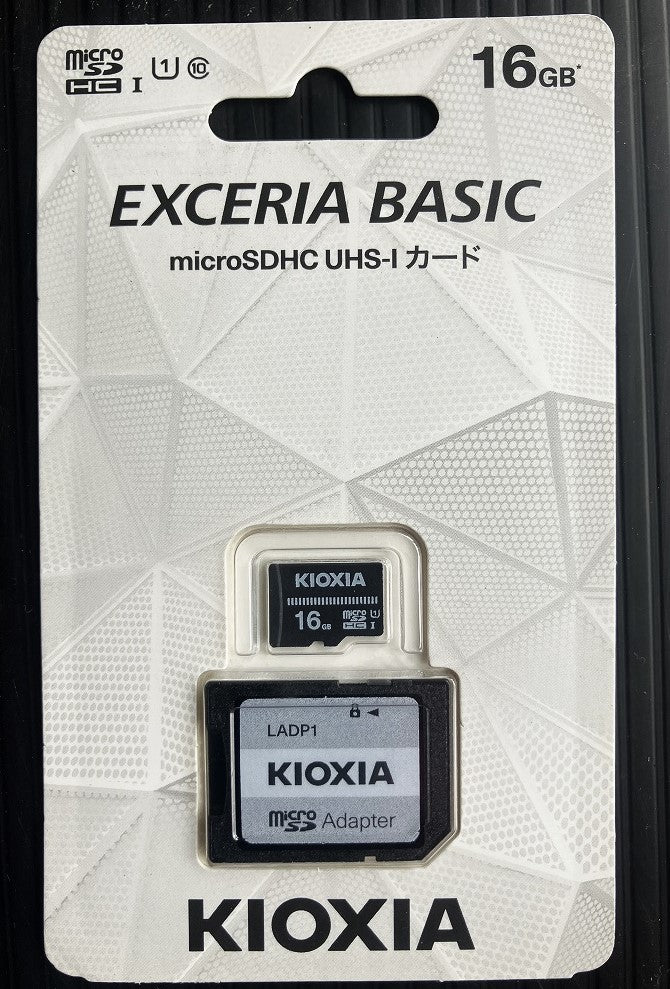 キオクシア microSDHC UHS-I カード16GB KCA-MC016G