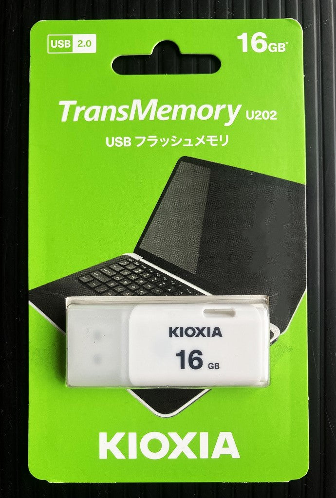 キオクシア USBフラシュメモリ16GB KUC-2A016GW