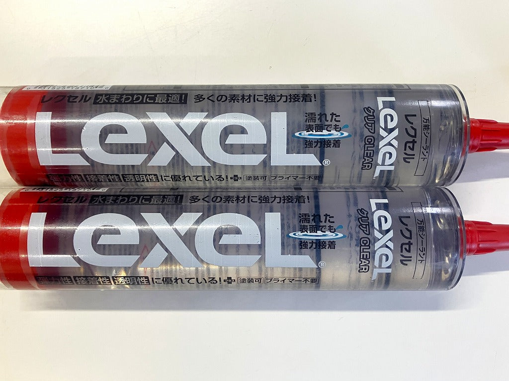 sashco レクセル　万能シーラント クリア 310ml（2本セット）
