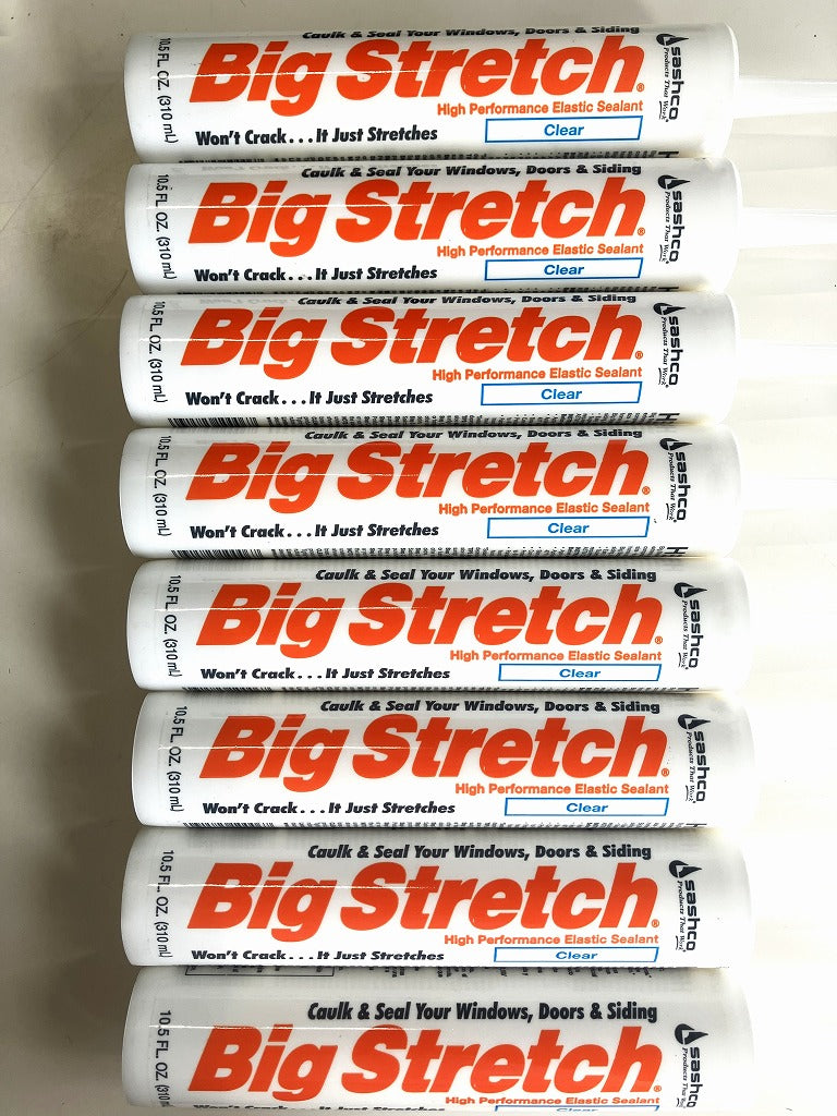 sashco ビックストレッチ　クリア 310ml（8本セット）