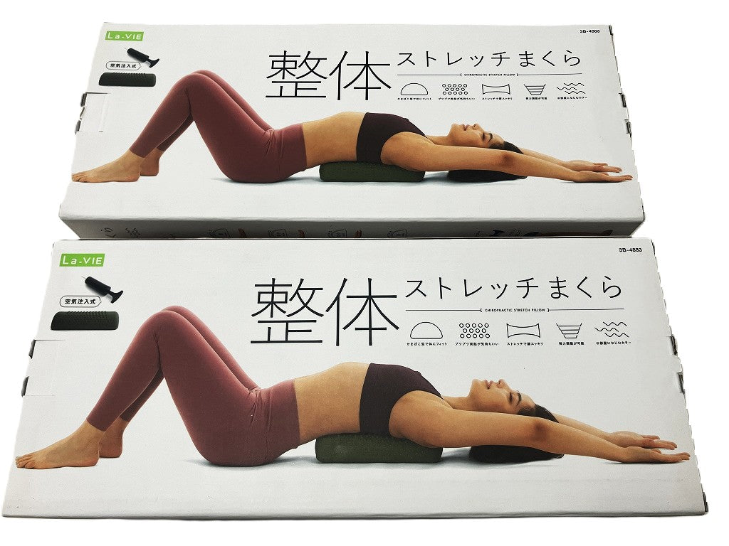 La-VIE　整体ストレッチまくら（空気注入式）