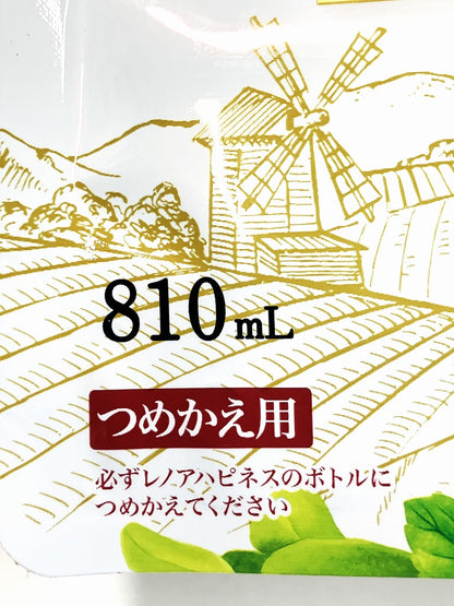 P＆Gレノアハピネス　ナチュラルザクロ＆フローラル　特大810ｍｌ（詰替え用）8個入り）