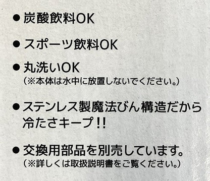 サーモス　保冷炭酸飲料ボトル500㎖（保冷専用）　FJK-500　LB