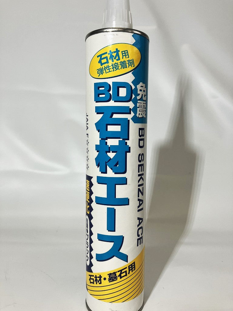 ボンド商事　石材用弾性接着剤 BD免震石材エース 333ml（9本セット）
