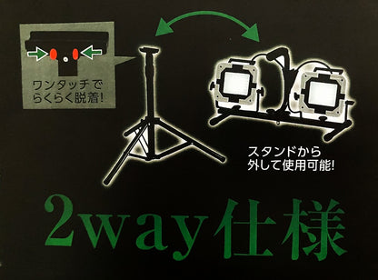 EARTH MAN　LEDワークライト 15W×2灯 WLT-015LWA