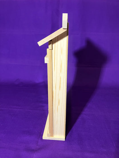 静岡木工　掛ける神棚（小）