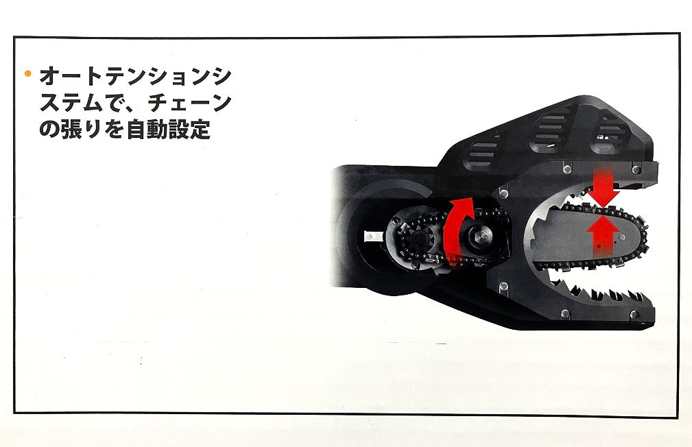 WORX 充電式チェーンソー JAWSAW WG320.9プラス – 山新 アウトレット