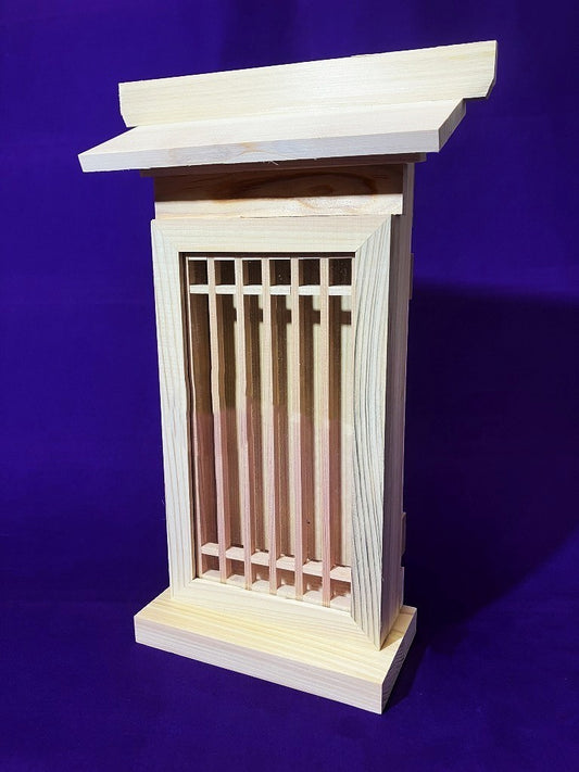 お札立て 格子扉（小)