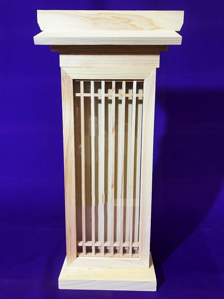 お札立て 格子扉（大)