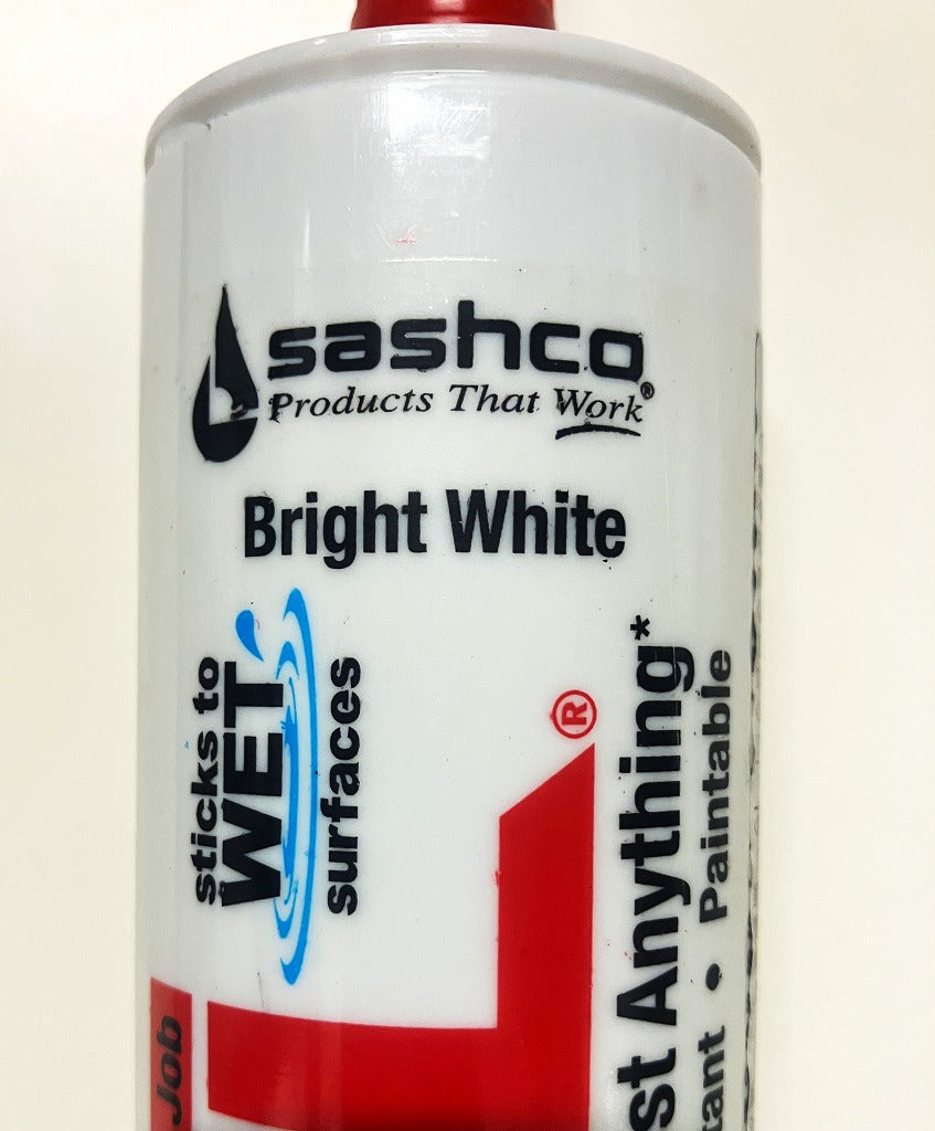 sashco レクセル　合成ゴムポリマーシーラント ホワイト310ml（8本セット）