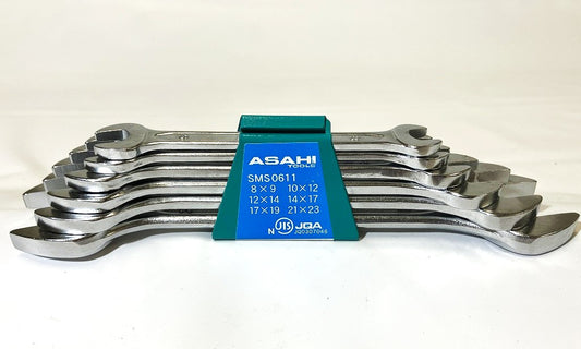 ASAHI　6丁組スパナセット SMS0611