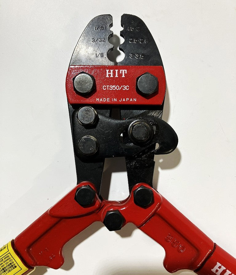 HIT アルミスリーブかしめ機 CT350-3C