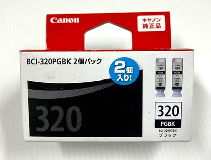 【訳あり品】Canon 純正インクタンク BCI-320PGBK ２個パック