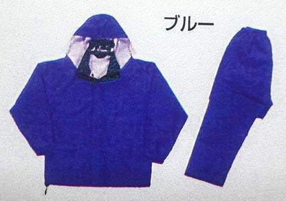 カジメイク　ワーキングレインウェア匠（TAKUMI）ブルー